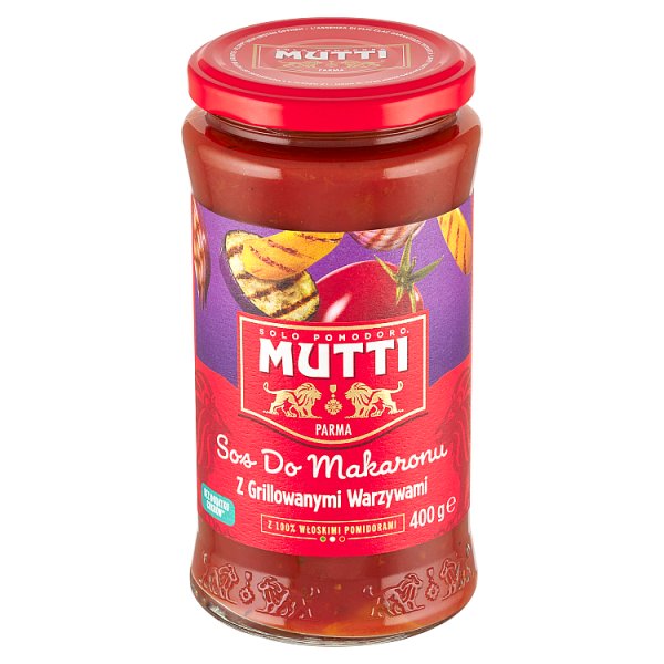 Mutti Sos do makaronu z grillowanymi warzywami 400 g