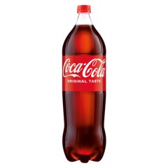 Napój gaz Coca-Cola do ceny doliczana jest kaucja 50 gr. 
