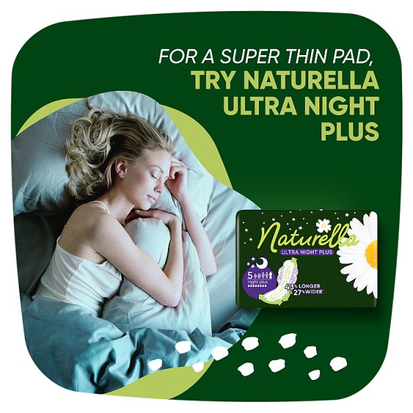 Naturella Maxi Podpaski Night Ze Skrzydełkami, rozmiar 4, 7