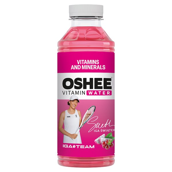 Napój wit Oshee Vitamin water witaminy i minerały doliczana jest kaucja 0,50 zł