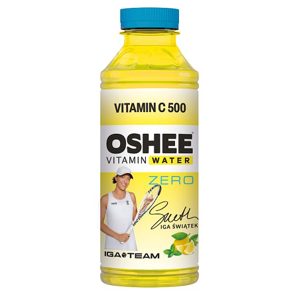 Napój wit Oshee Vitamin water smak cytrynowo-miętowy doliczana jest kaucja 0,50 zł