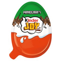 Kinder Joy Chrupiące wafelki posypane kakao w kremie z niespodzianką 20 g