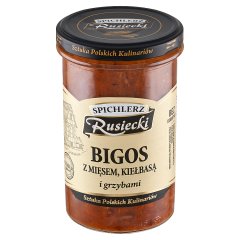 Spichlerz Rusiecki Bigos z mięsem kiełbasą i grzybami 470 g