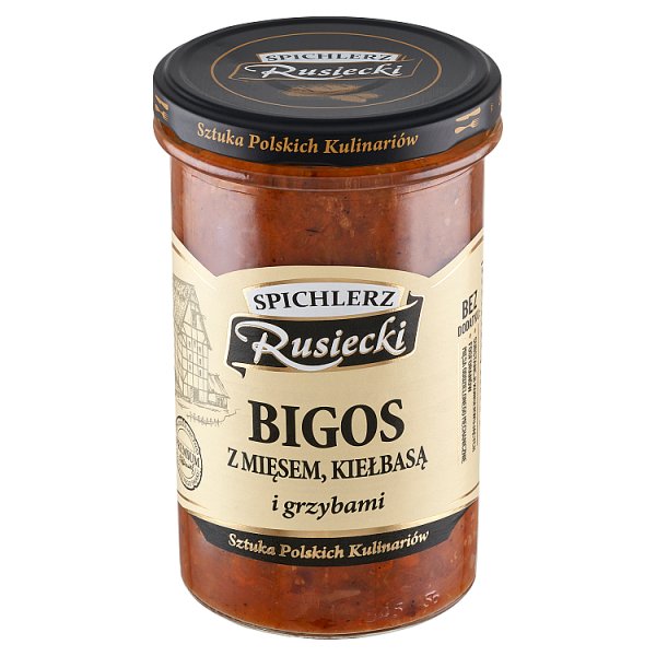 Spichlerz Rusiecki Bigos z mięsem kiełbasą i grzybami 470 g