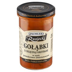 Spichlerz Rusiecki Gołąbki z cielęciną i grzybami w sosie pomidorowo-śmietanowym 470 g