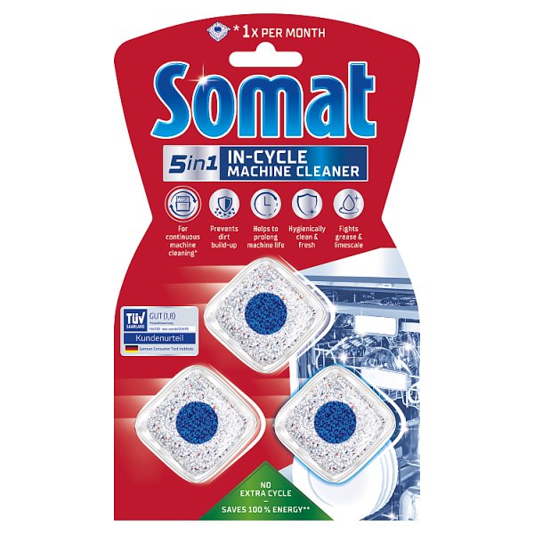 Somat Duo Środek do czyszczenia zmywarek 3 x 19 g