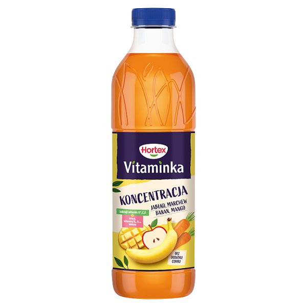 Sok Vitaminka jabłko marchew banan 1l doliczana jest kaucja 50 gr
