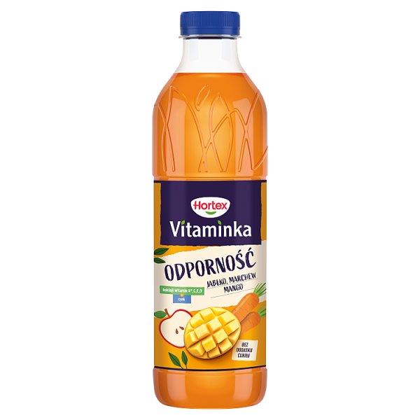 Sok Vitaminka b/c odporność jabłko-marchew-mango 1l doliczana jest kaucja 50 gr