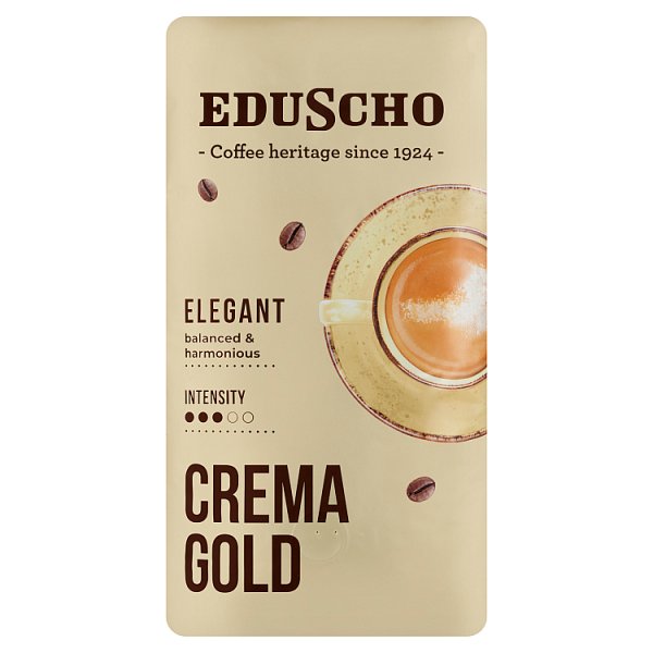 Eduscho Crema Gold Elegant Kawa palona ziarnista 1000 g