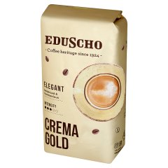 Eduscho Crema Gold Elegant Kawa palona ziarnista 1000 g