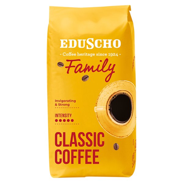 Eduscho Family Classic Kawa palona ziarnista 1000 g