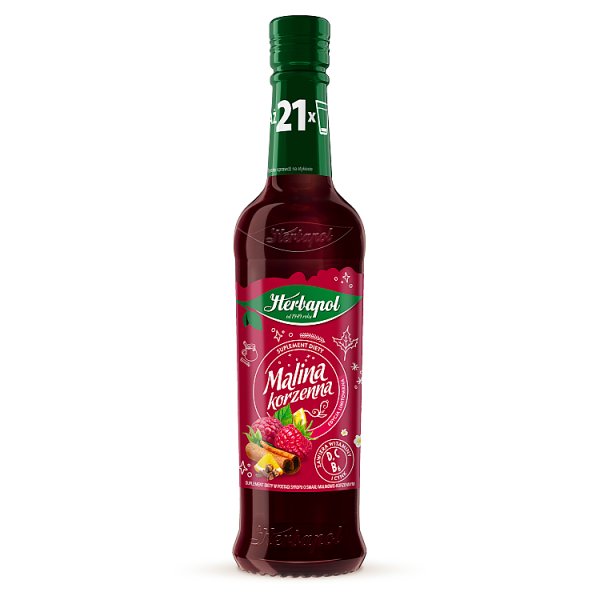 Herbapol Syrop malina korzenna 420 ml