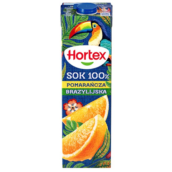 Hortex Sok 100 % pomarańcza brazylijska 1 l