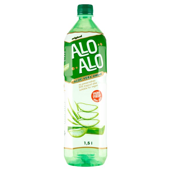 Alo Alo Original Napój aloesowy z sokiem winogronowym 1,5 l