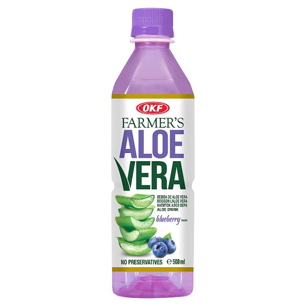 OKF Farmer's Aloe Vera Blueberry Napój z aloesu 500 ml