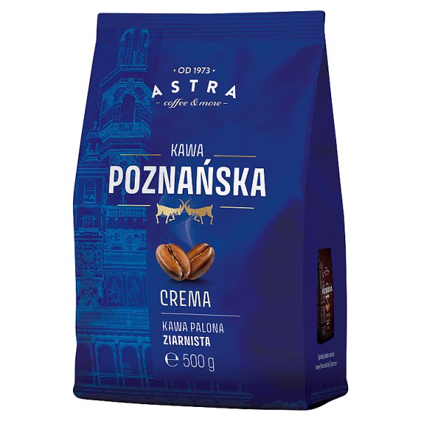 Astra Crema Kawa poznańska palona ziarnista 500 g