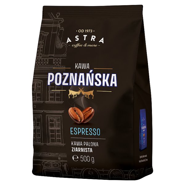 Astra Espresso Kawa poznańska palona ziarnista 500 g