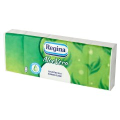 Regina Aloe Vera Chusteczki higieniczne 10 x 9 sztuk