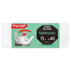 Paclan Worki na śmieci 15 l 40 sztuk