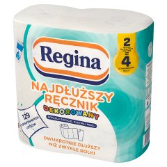 Regina Najdłuższy Ręcznik dekorowany 2 rolki