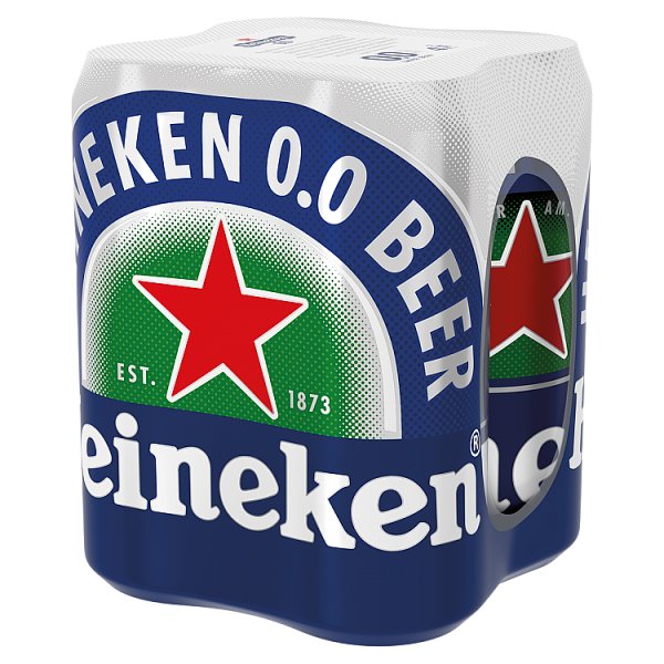 Heineken Piwo jasne bezalkoholowe 4 x 500 ml