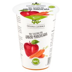 Dolina Czerska 100 % tłoczony sok jabłko-marchewka 200 ml