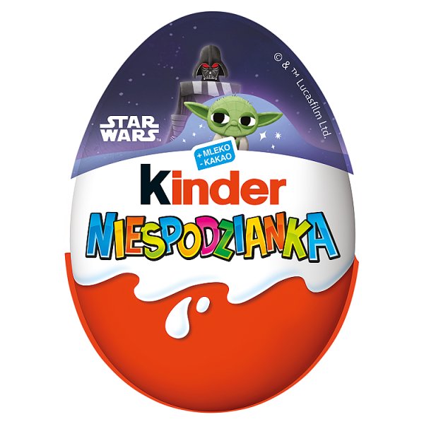 Kinder Niespodzianka Pusta figurka z mlecznej czekolady z niespodzianką 20 g