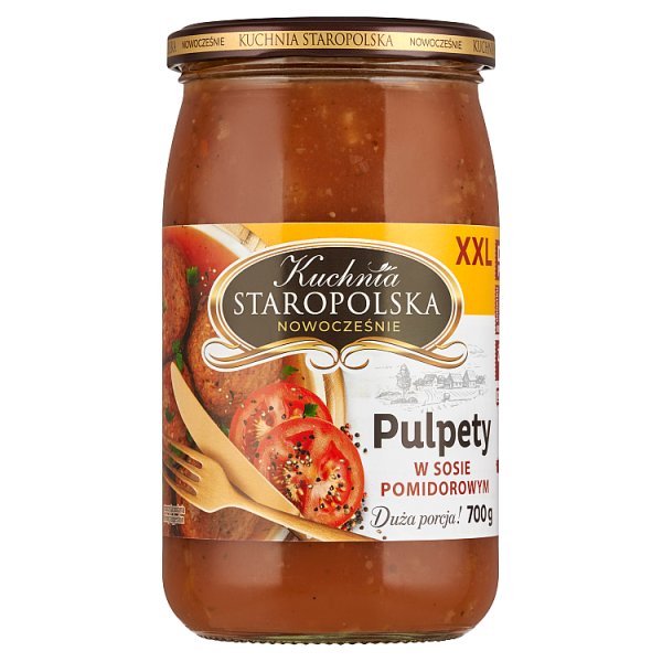 Kuchnia Staropolska XXL Pulpety w sosie pomidorowym 700 g