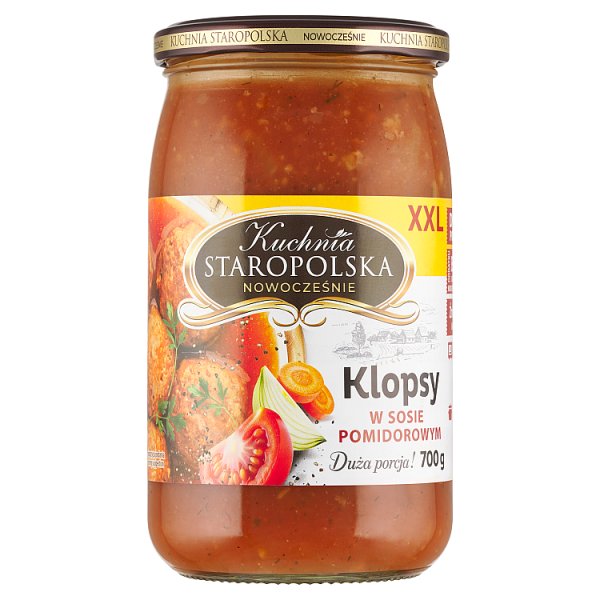 Kuchnia Staropolska XXL Klopsy w sosie pomidorowym 700 g