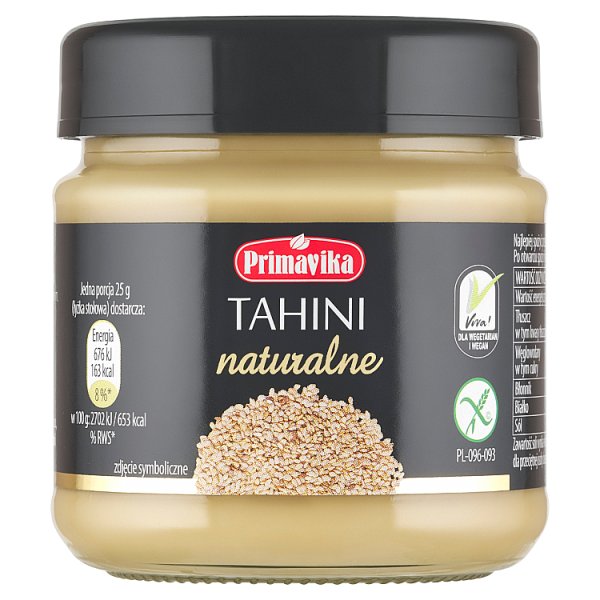 Primavika Tahini naturalne 185 g