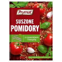 Prymat Suszone pomidory z czosnkiem i bazylią 15 g