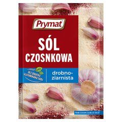 Prymat Sól czosnkowa drobnoziarnista 40 g