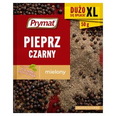 Prymat Pieprz czarny mielony 50 g