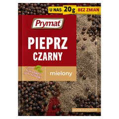 Prymat Pieprz czarny mielony 20 g