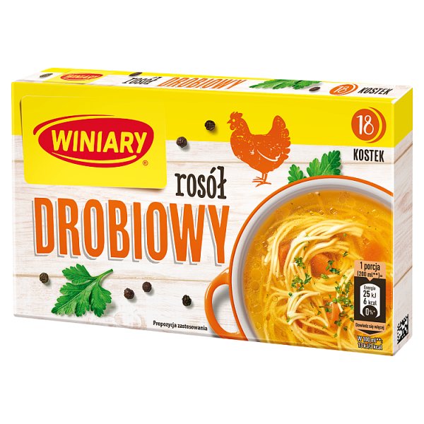 Winiary Rosół drobiowy 180 g (18 sztuk)