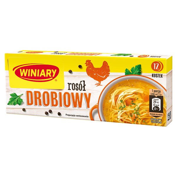 Winiary Rosół drobiowy 120 g (12 sztuk)