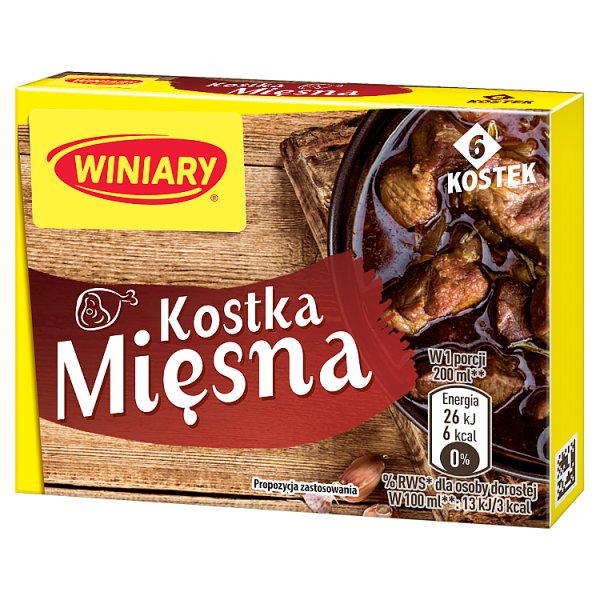 Winiary Kostka mięsna 60 g (6 sztuk)