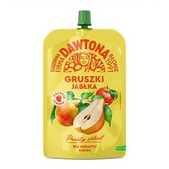 Dawtona Mus gruszki jabłka 180 g