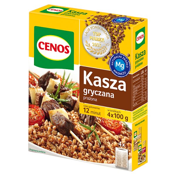 Cenos Kasza gryczana prażona 400 g (4 x 100 g)