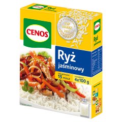 Cenos Ryż jaśminowy 400 g (4 torebki)