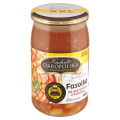 Kuchnia Staropolska XXL Fasolka po bretońsku z kiełbasą 700 g