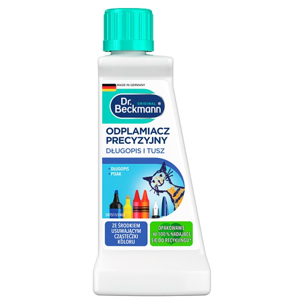 Dr. Beckmann Odplamiacz precyzyjny długopis i tusz 50 ml