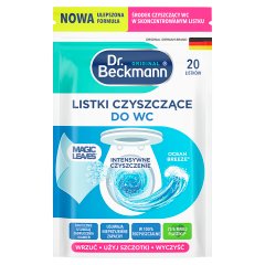 Dr. Beckmann Ocean Breeze Listki czyszczące do WC 44 g (20 sztuk)