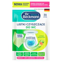 Dr. Beckmann Citrus Sensation Listki czyszczące do WC 44 g (20 sztuk)