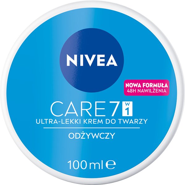 Nivea Care 7w1 Odżywczy Ultra-Lekki krem do twarzy 100 ml