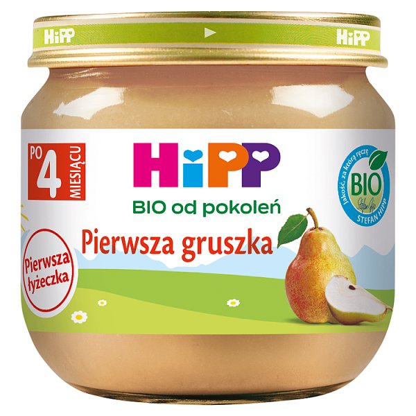 HiPP BIO Pierwsza gruszka po 4. miesiącu 80 g
