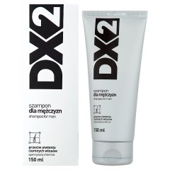 DX2 Szampon dla mężczyzn przeciw siwieniu ciemnych włosów 150 ml