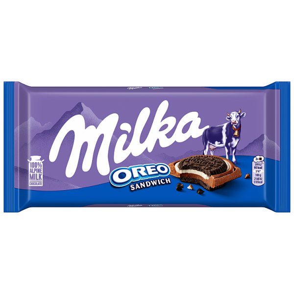 Milka Oreo Sandwich Czekolada mleczna 92 g