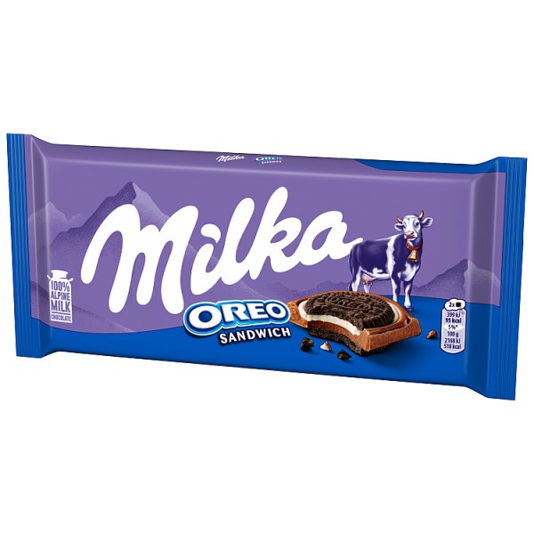 Milka Oreo Sandwich Czekolada mleczna 92 g