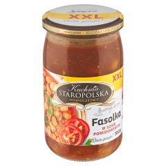Kuchnia Staropolska XXL Fasolka w sosie pomidorowym 700 g